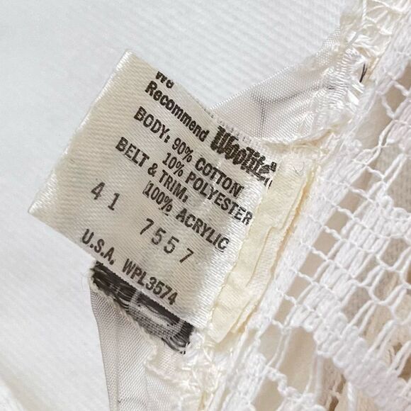 Vintage 1960’s Cole Of California Crochet Lace Swim Coverup - Picture 9 of 9